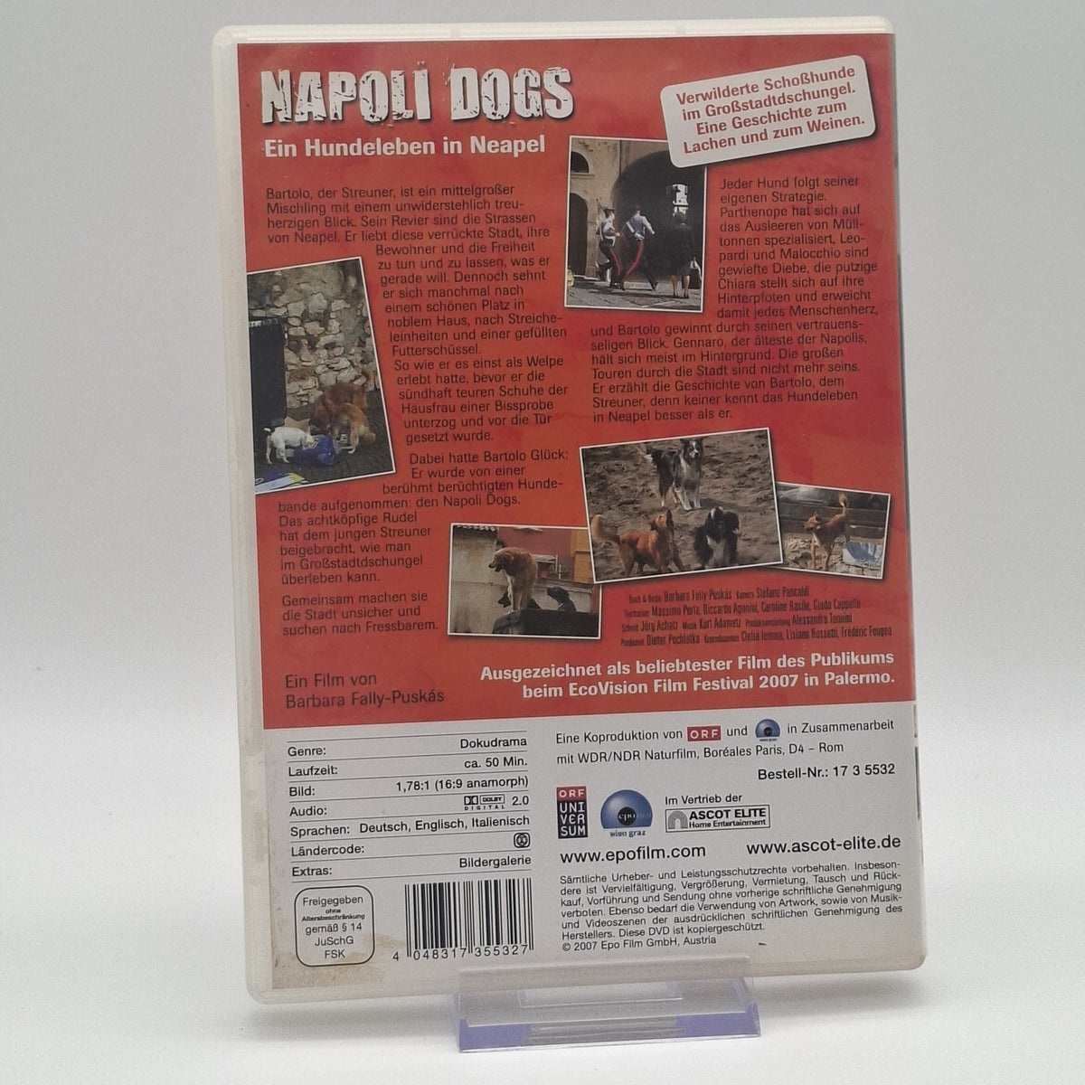 Napoli Dogs - Ein Hundeleben in Neapel - DVD - Film - Zustand Sehr Gut