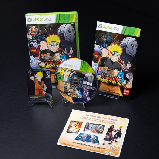 Naruro Shippuden Ultimate Ninja Storm 3 - XBOX 360 PAL - CiB - Zustand Sehr Gut