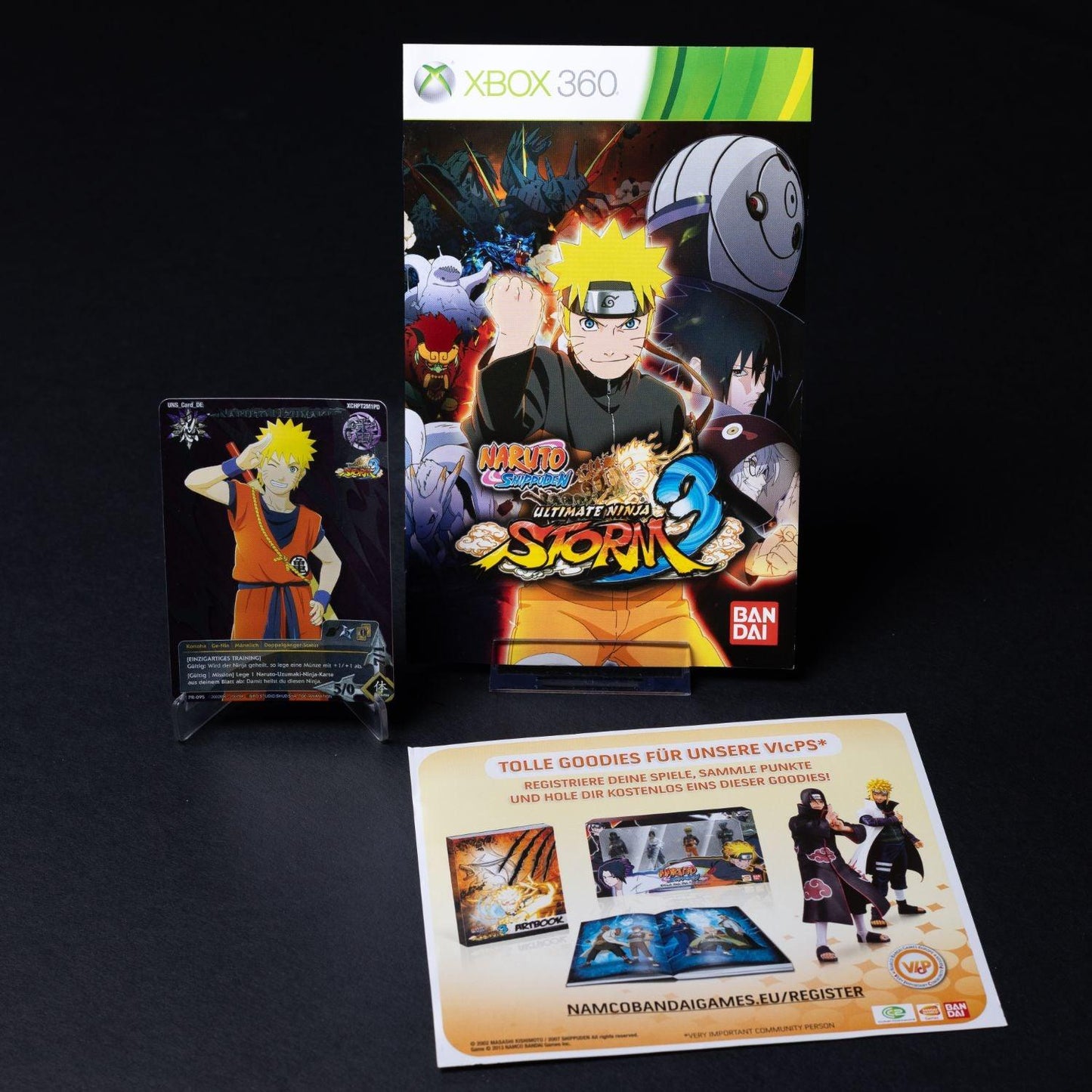 Naruro Shippuden Ultimate Ninja Storm 3 - XBOX 360 PAL - CiB - Zustand Sehr Gut