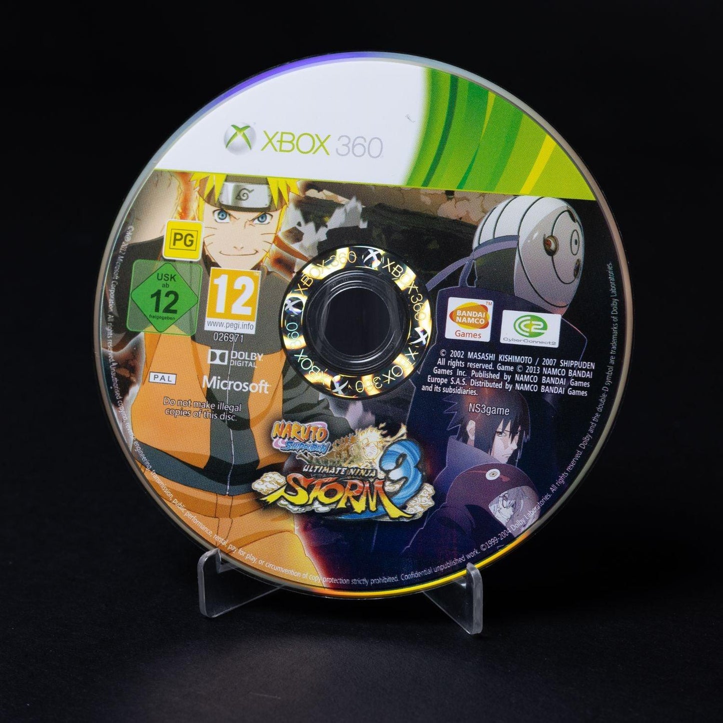 Naruro Shippuden Ultimate Ninja Storm 3 - XBOX 360 PAL - CiB - Zustand Sehr Gut