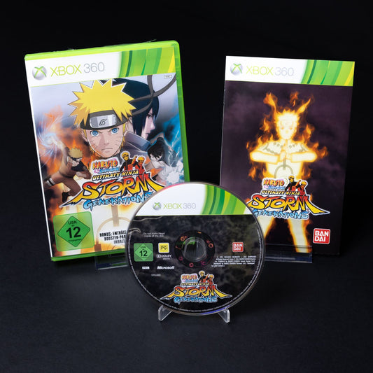 Naruro Shippuden Ultimate Ninja Storm Generations - XBOX 360 PAL CiB - Zust. Gut