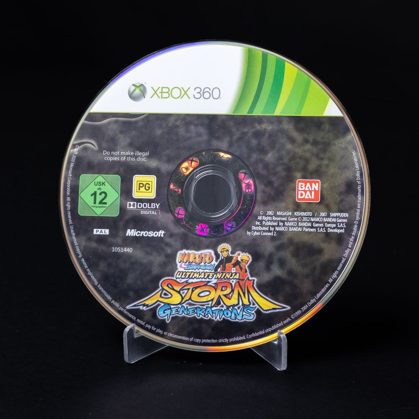 Naruro Shippuden Ultimate Ninja Storm Generations - XBOX 360 PAL CiB - Zust. Gut