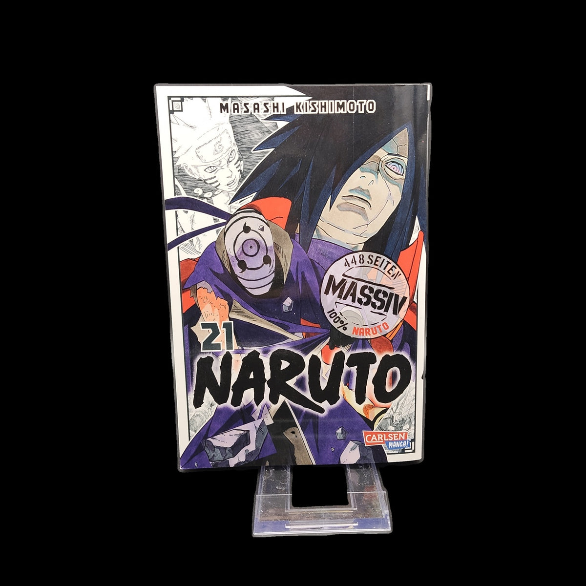 Naruto Massiv - Band 21 - Carlsen Manga - Deutsch - Shonen - Schwarzweiß