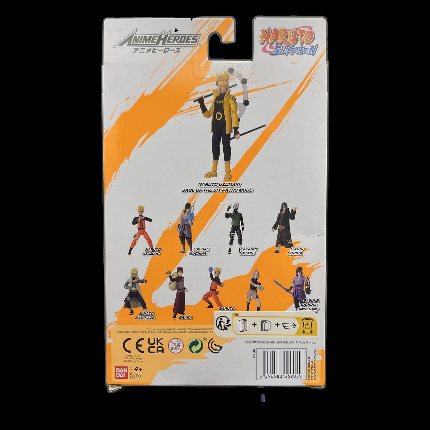 Naruto Naruto Uzumaki - Action-Figur - Bandai - Naruto Shippuden - OVP - Neu