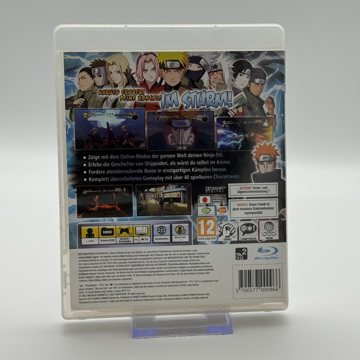 Naruto Shippuden - Ultimate Ninja Storm 2 - Playstation 3 PS3 - Zustand Sehr Gut