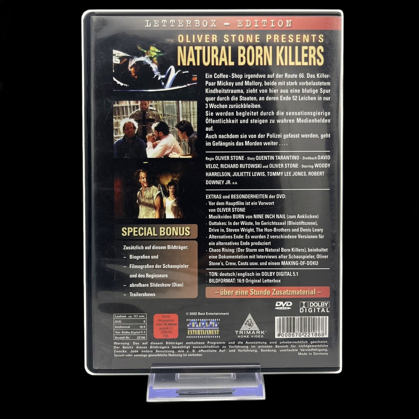 Natural Born Killers - Directors Cut - Alternatives Ende - DVD - Gebraucht