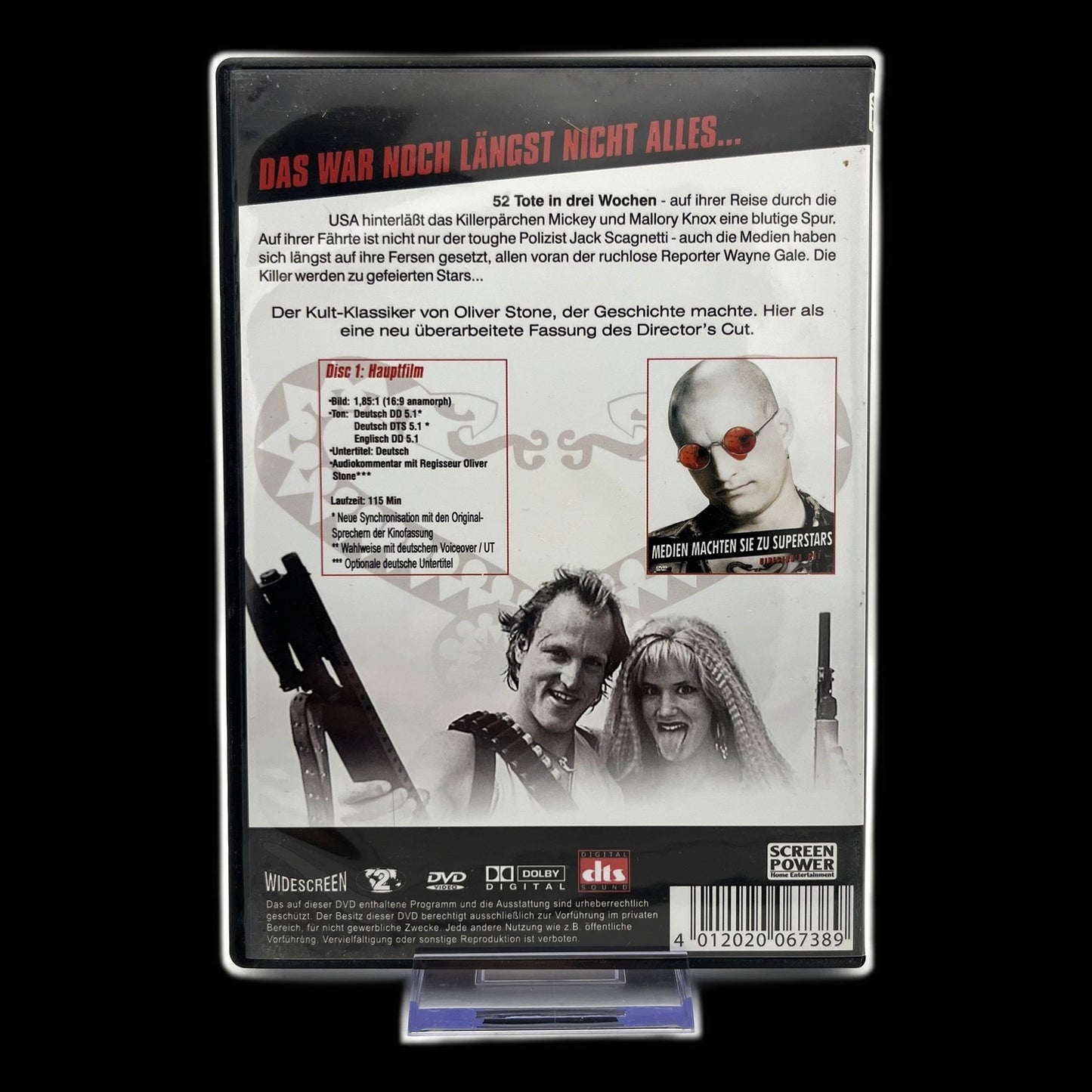 Natural Born Killers - Directors Cut - DVD - Thriller & Mystery - Gebraucht