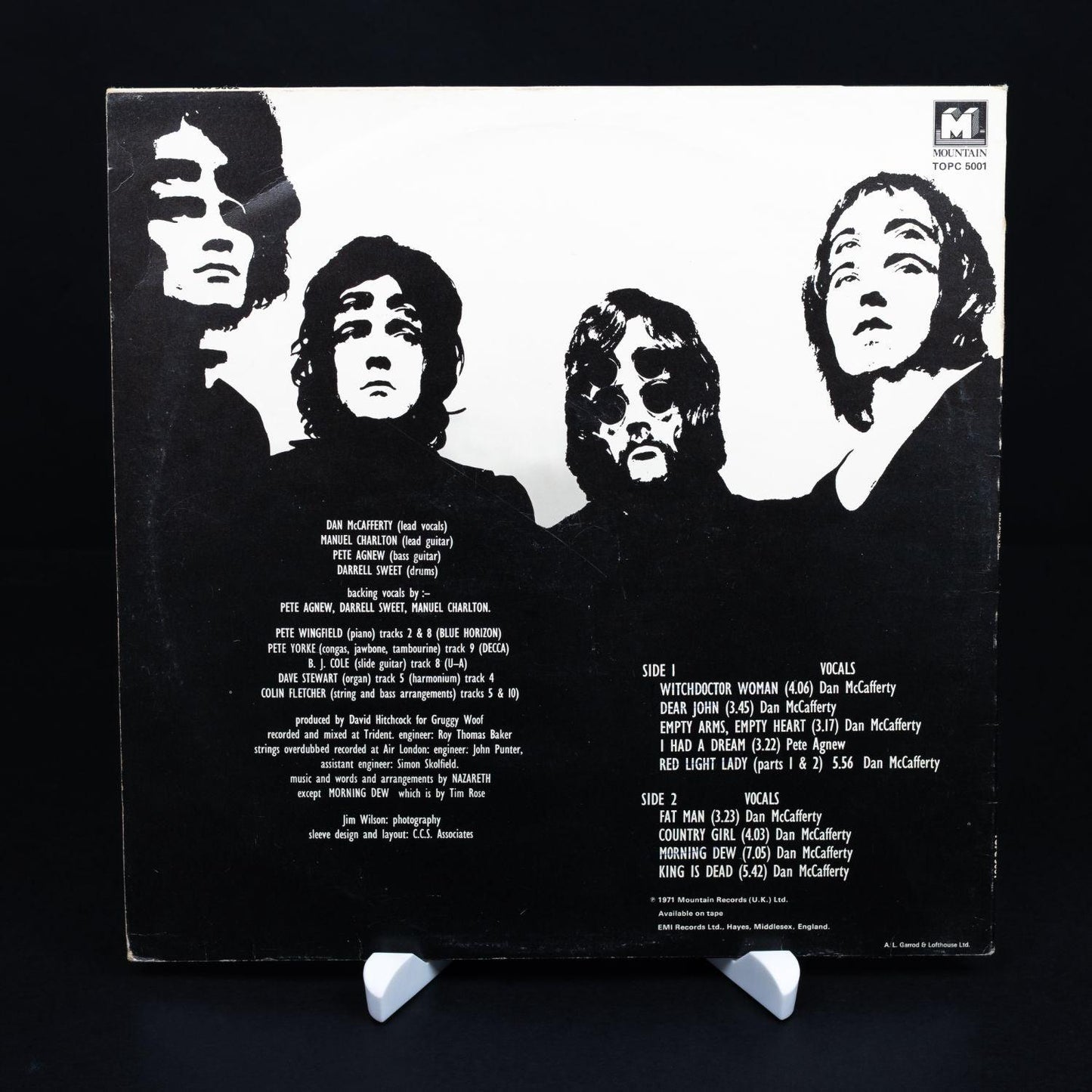 nazareth-nazareth-vinyl-lp-12-schallplatte-nm-vg-2 - Utopia Collectibles