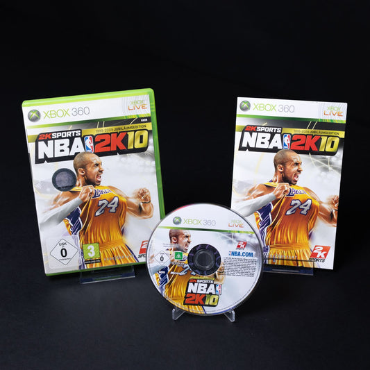 NBA 2K10 - XBOX 360 Spiel - PAL - CiB mit Anleitung - Zustand Sehr Gut