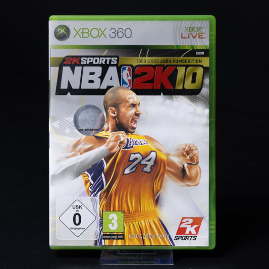 NBA 2K10 - XBOX 360 Spiel - PAL - CiB mit Anleitung - Zustand Sehr Gut