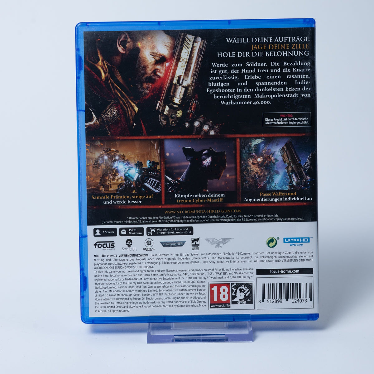 Necromunda: Hired Gun - Playstation 5 PS5 Spiel - FSK 18 - Zustand Sehr Gut