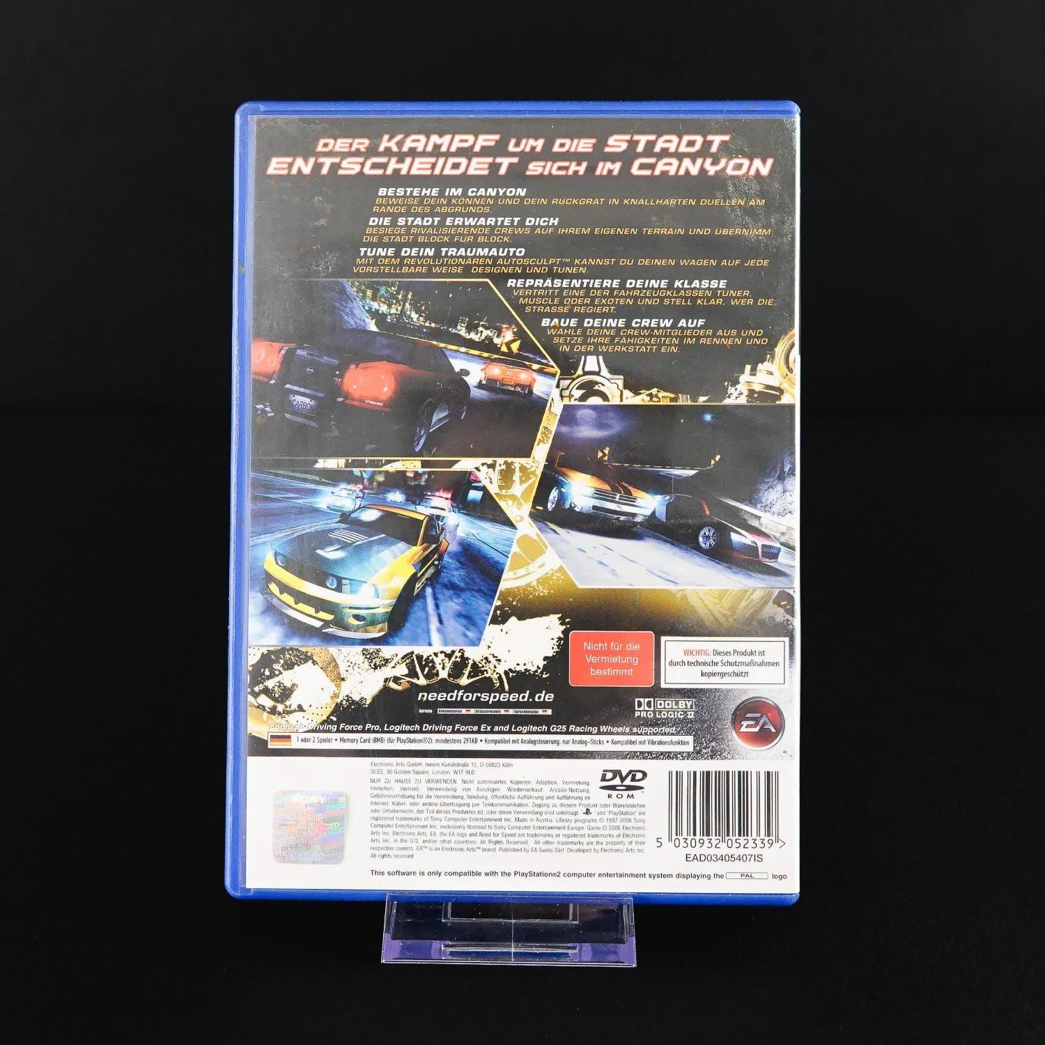 need-for-speed-carbon-playstation-2-ps2-spiel-pal-deutsch-gebraucht-3 - Utopia Collectibles