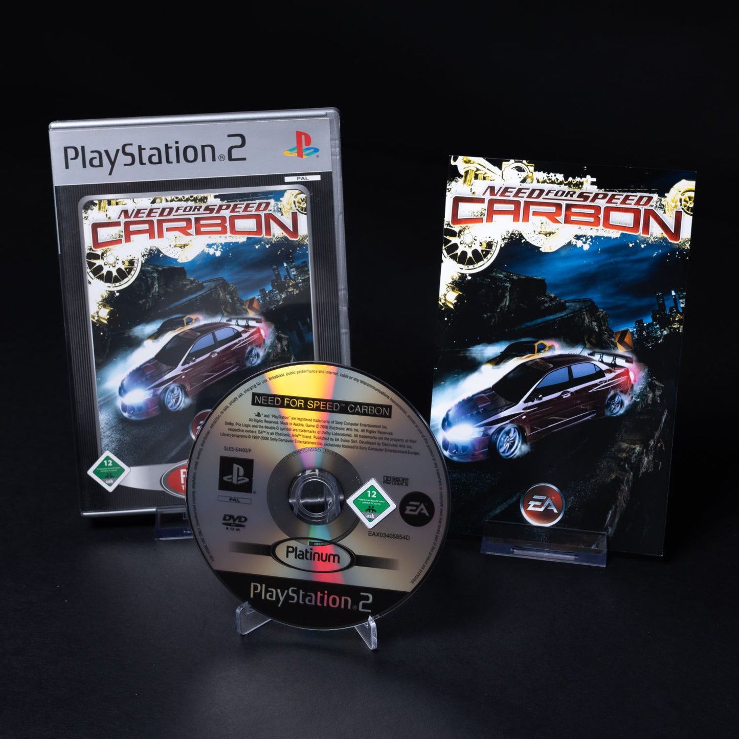 Need for Speed Carbon - Playstation PS2 Platinum - CiB - PAL Deutsch - Gebraucht