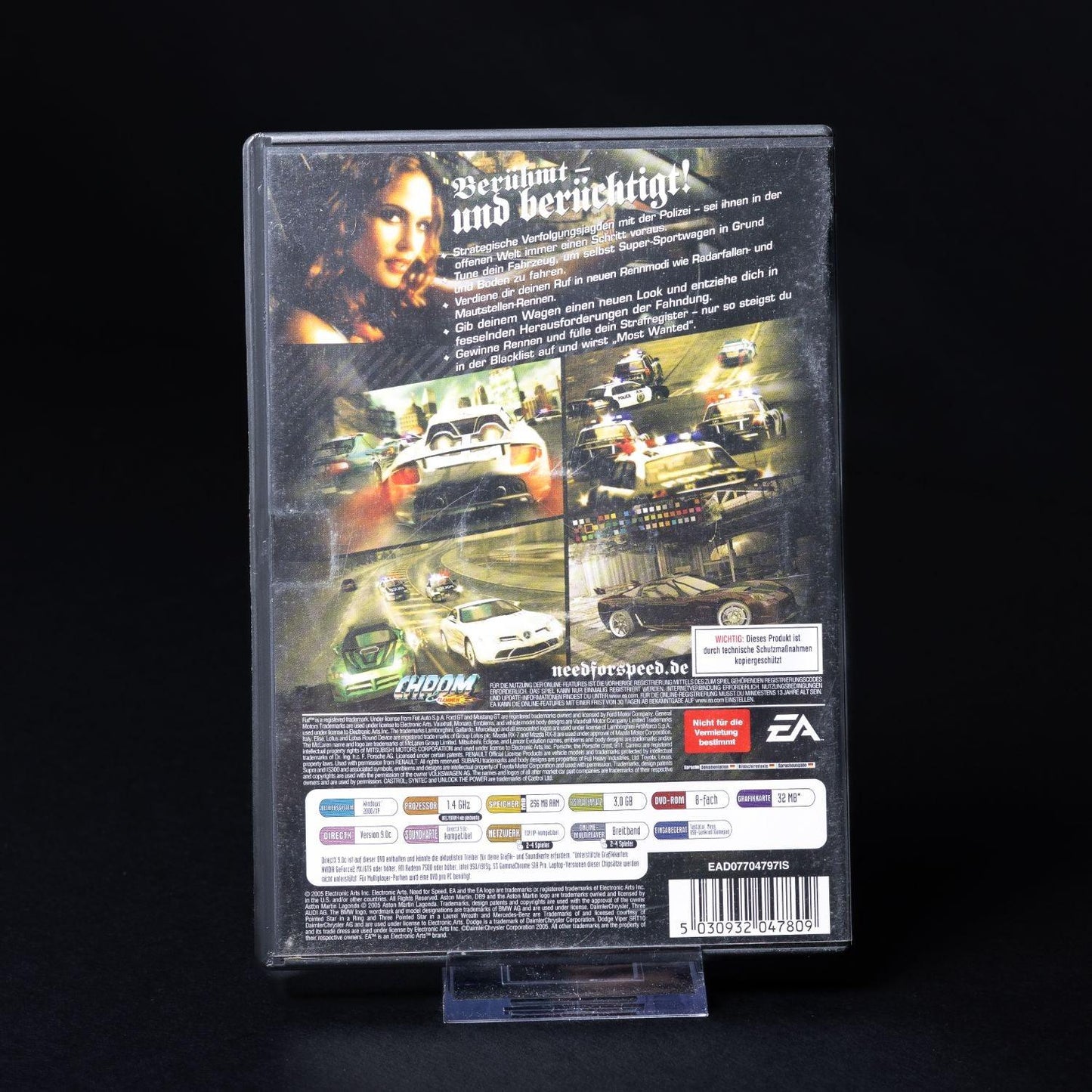 need-for-speed-most-wanted-pc-cd-rom-spiel-cib-zustand-sehr-gut-3 - Utopia Collectibles