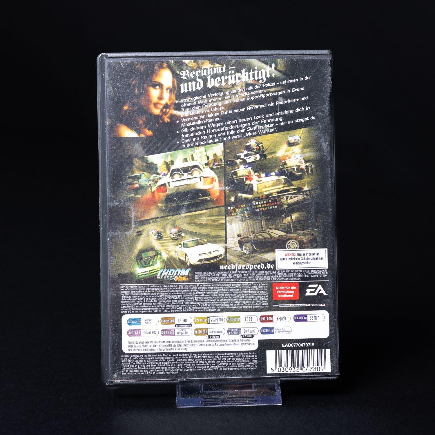need-for-speed-most-wanted-pc-cd-rom-spiel-cib-zustand-sehr-gut-3 - Utopia Collectibles