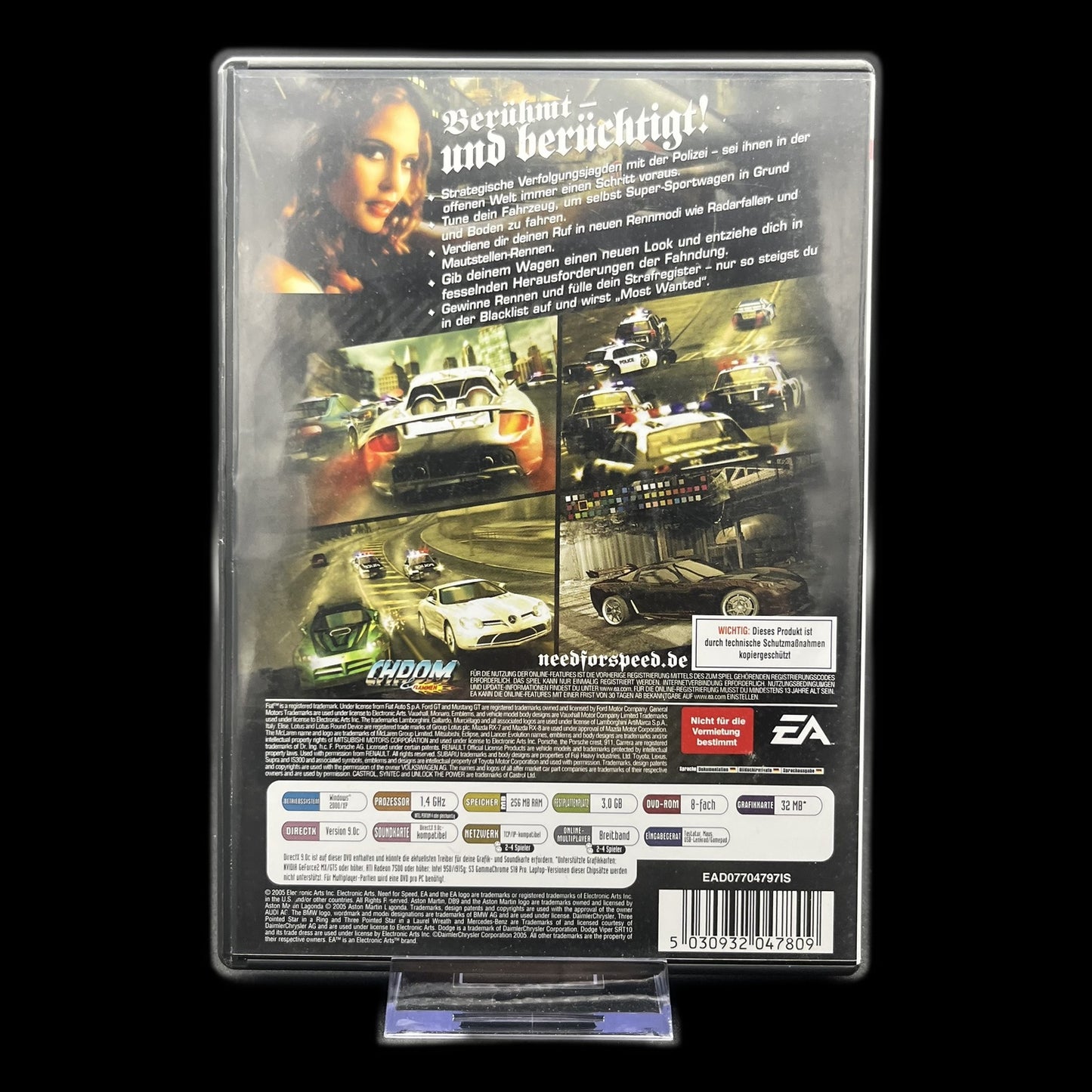 Need for Speed Most Wanted - PC - Complete in Box - deutsch - Rennen - Gebraucht