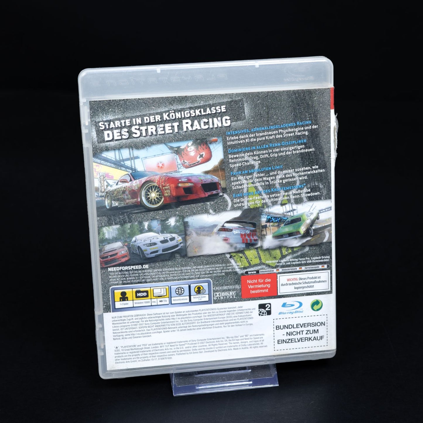 Need for Speed Pro Street - Playstation 3 PS3 - Bundle Version - Zustand Gut