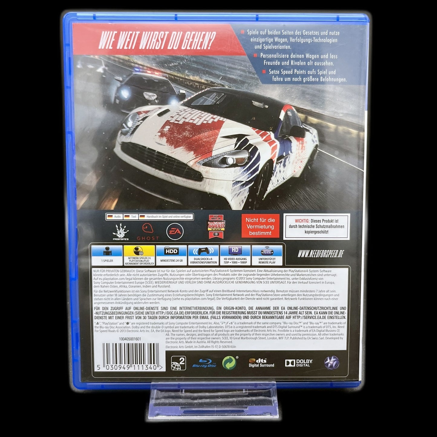 Need for Speed Rivals - Playstation 4 - Complete in Box - deutsch - Gebraucht
