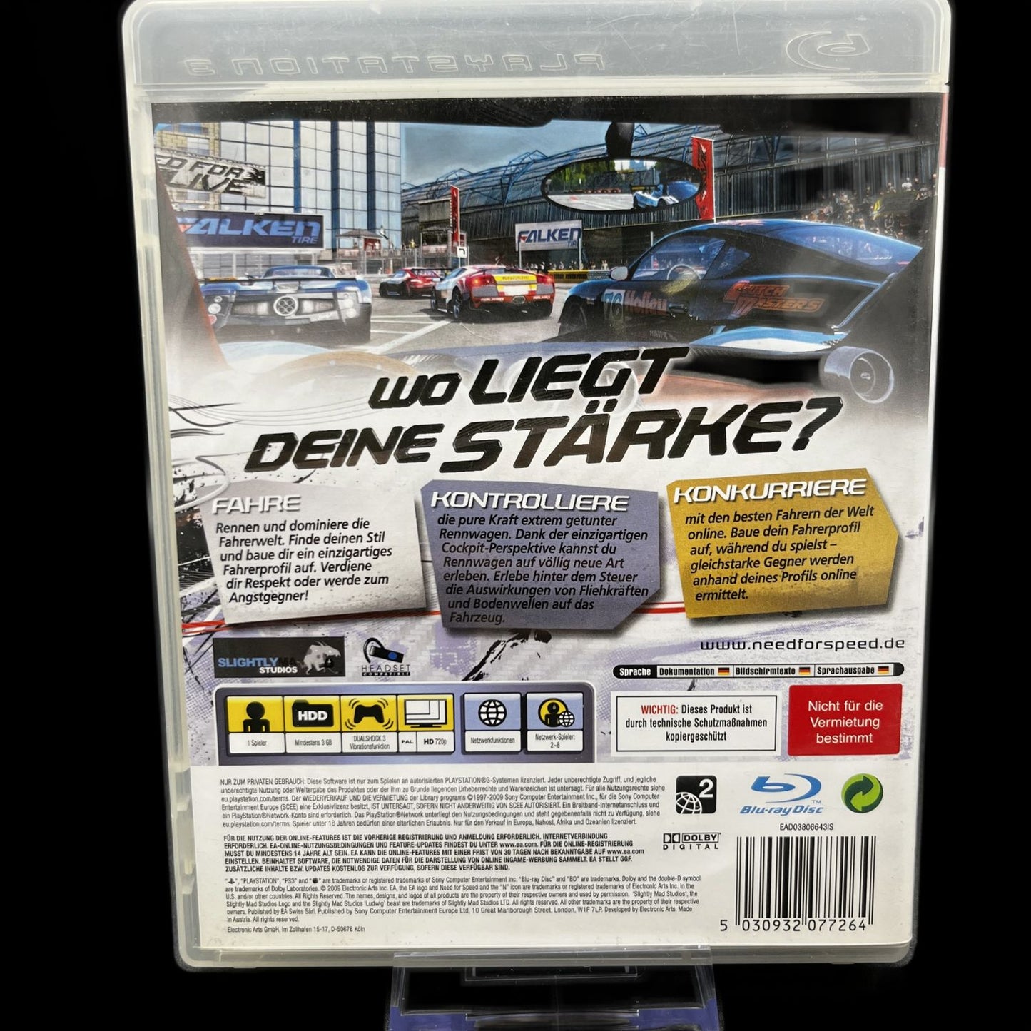 Need for Speed SHIFT - Electronic Arts - Playstation 3 Sony - Top Zustand