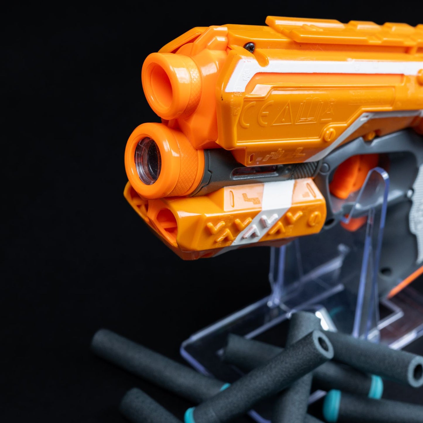 Nerf Gun - N-Strike Elite Firestrike (2011) - Mit Laserpointer und 10 Darts