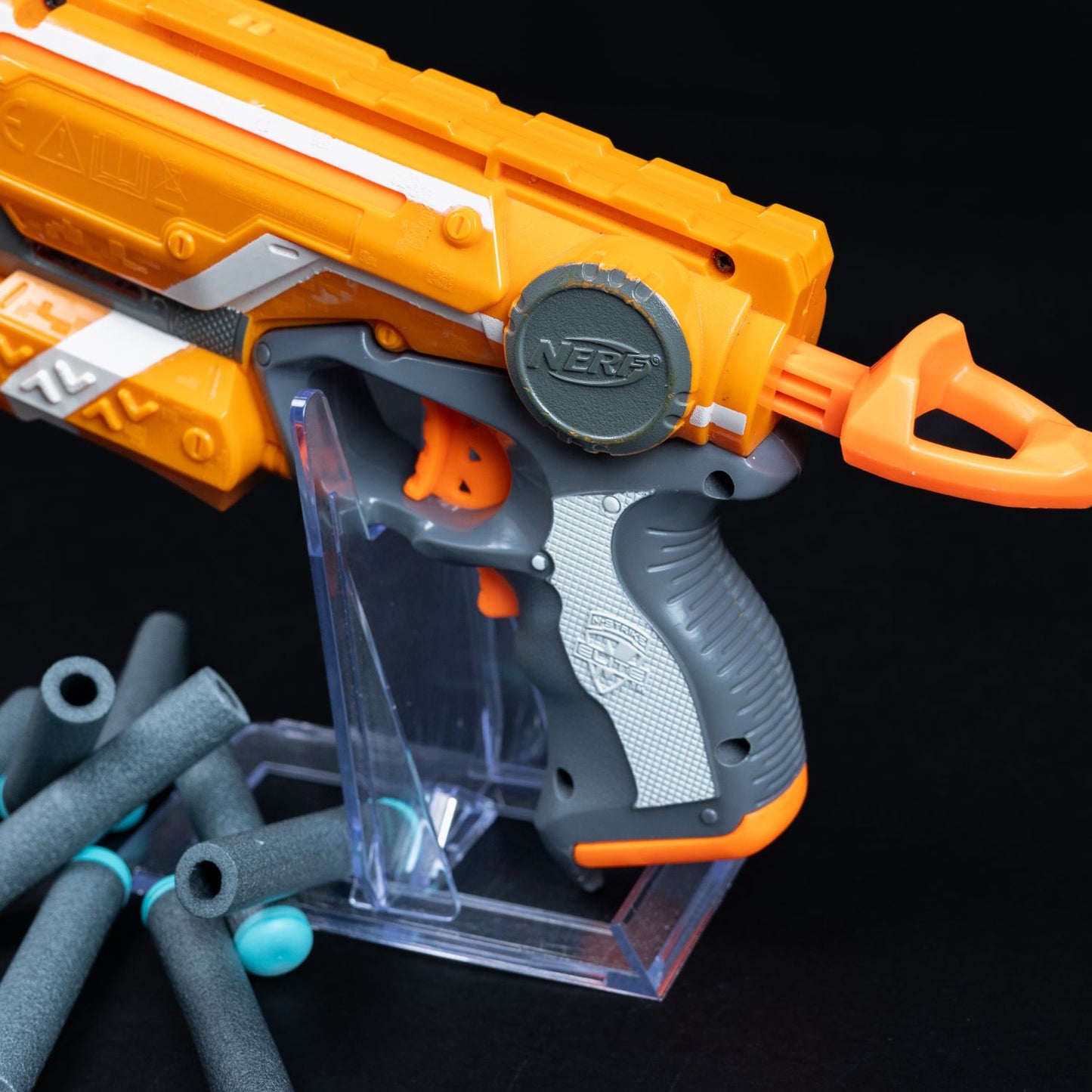 Nerf Gun - N-Strike Elite Firestrike (2011) - Mit Laserpointer und 10 Darts