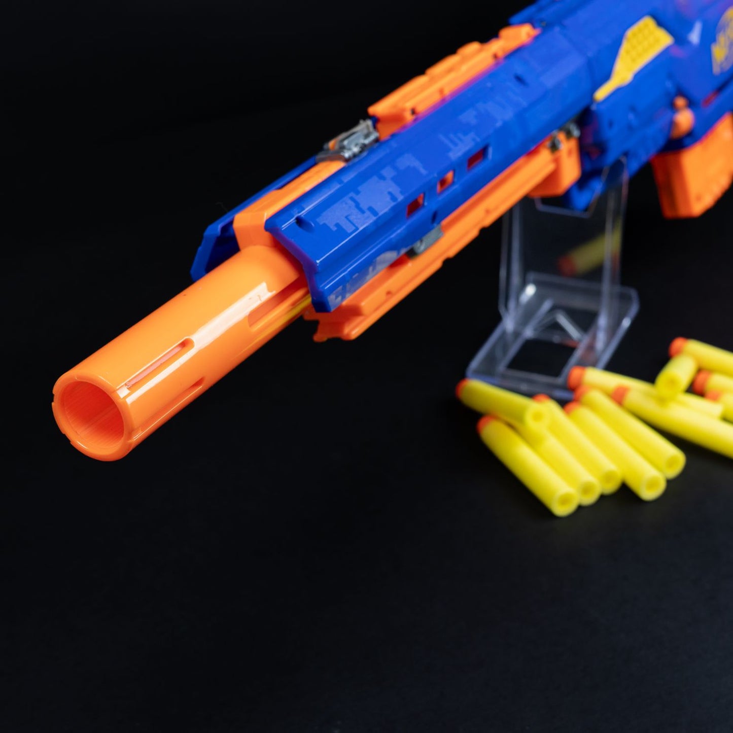 Nerf Gun - N-Strike Elite - Long Strike CS-6 - mit 6er Magazin und 12 Darts
