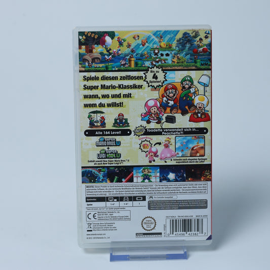 New Super Mario Bros. U Deluxe - Nintendo Switch - CiB - PAL - Zustand Sehr Gut
