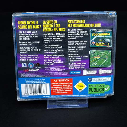 NFL Blitz 2000 - Sega Dreamcast Spiel - CiB - Zustand Sehr Gut