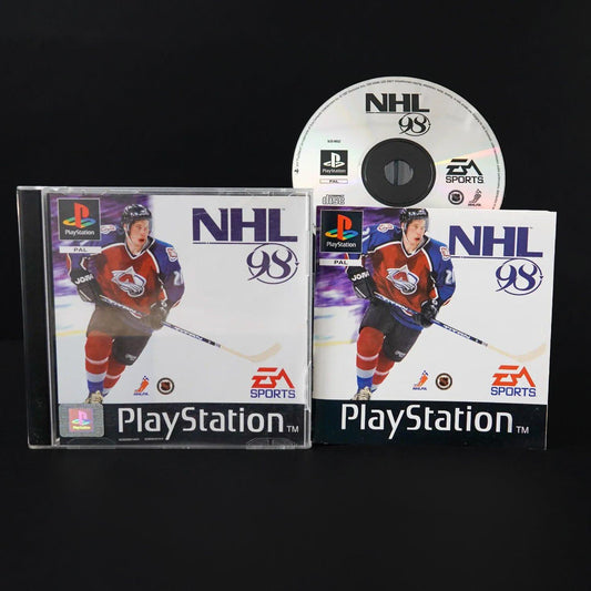 nhl-98-playsation-1-ps1-ice-hockey-spiel-cib-deutsch-gebraucht-2 - Utopia Collectibles