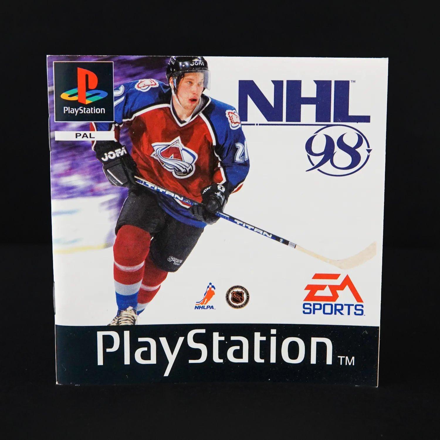 nhl-98-playsation-1-ps1-ice-hockey-spiel-cib-deutsch-gebraucht-3 - Utopia Collectibles