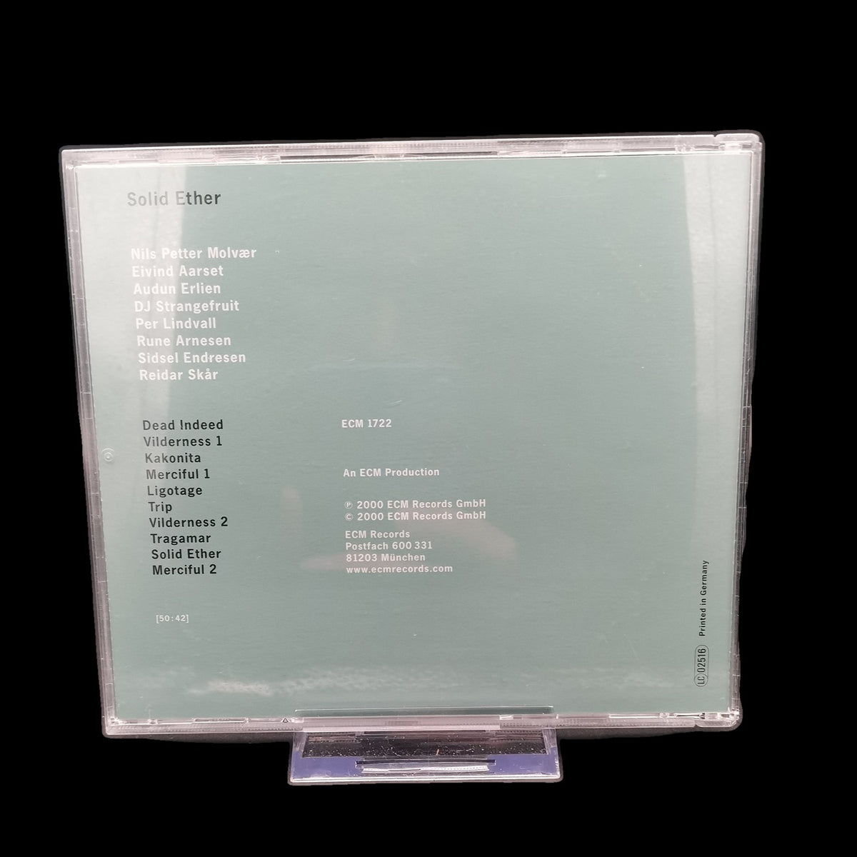 Nils Petter Molvær - Solid Ether - 2000 - ECM - CD - Jazz - Album - Gebraucht