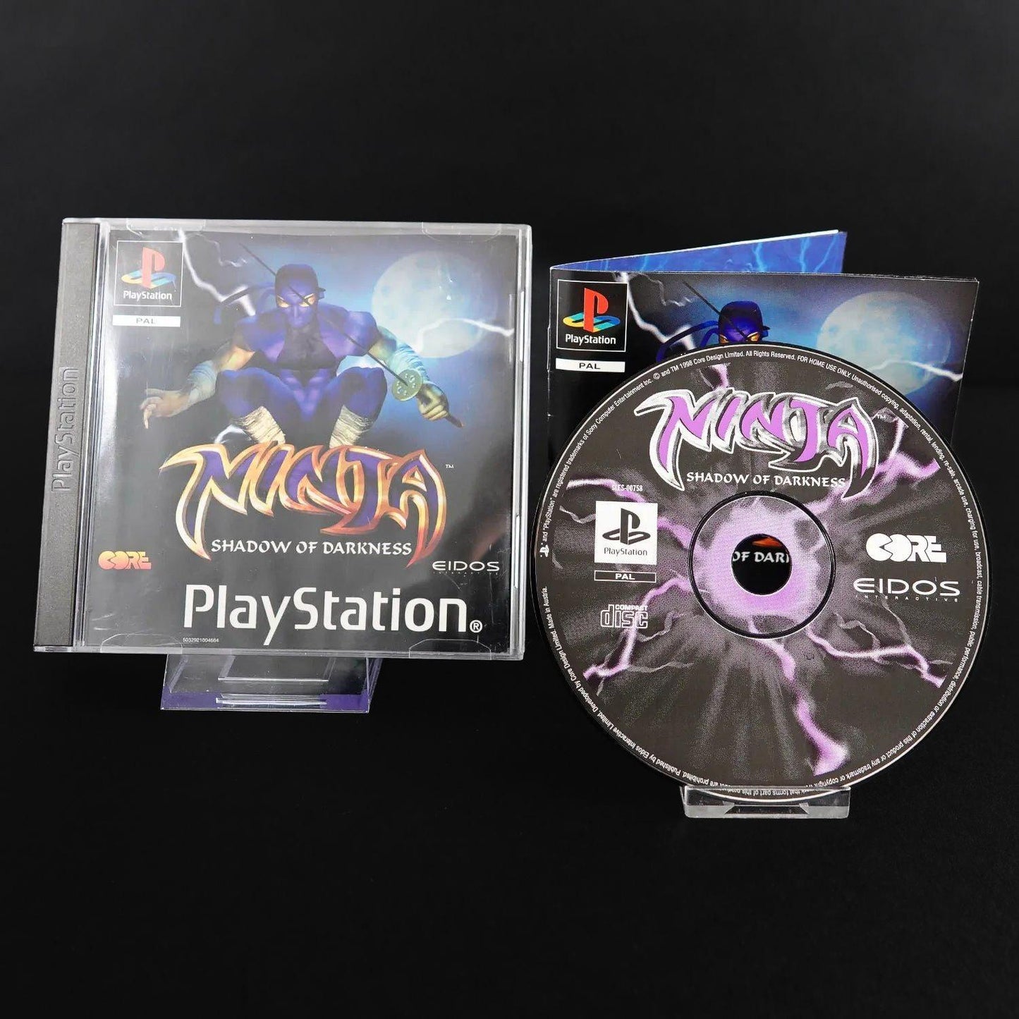 ninja-shadow-of-darkness-playstation-1-ps1-cib-mit-anleitung-pal-deutsch-1 - Utopia Collectibles
