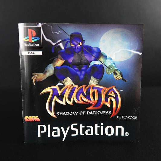 ninja-shadow-of-darkness-playstation-1-ps1-cib-mit-anleitung-pal-deutsch-2 - Utopia Collectibles