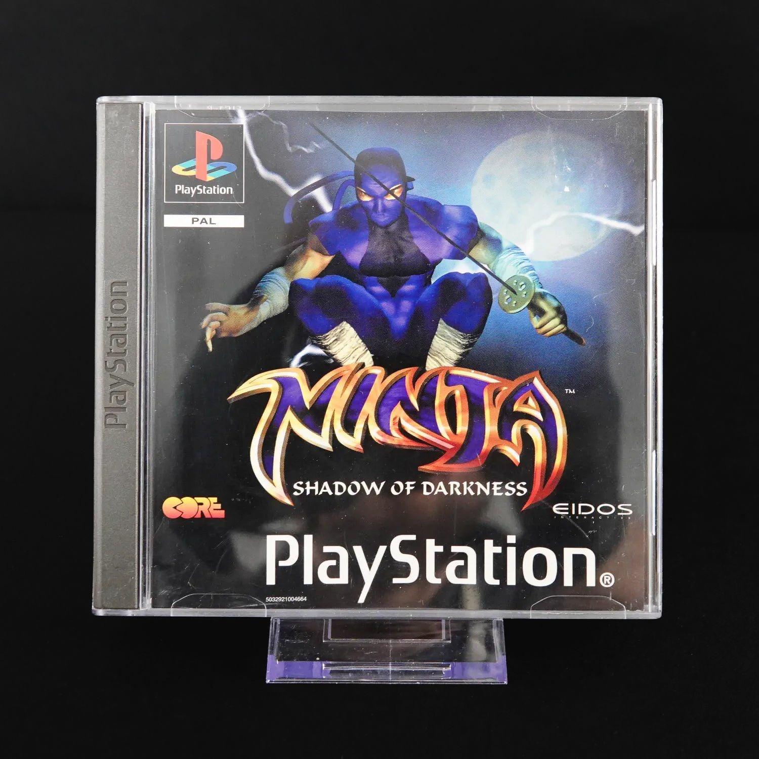 ninja-shadow-of-darkness-playstation-1-ps1-cib-mit-anleitung-pal-deutsch-3 - Utopia Collectibles