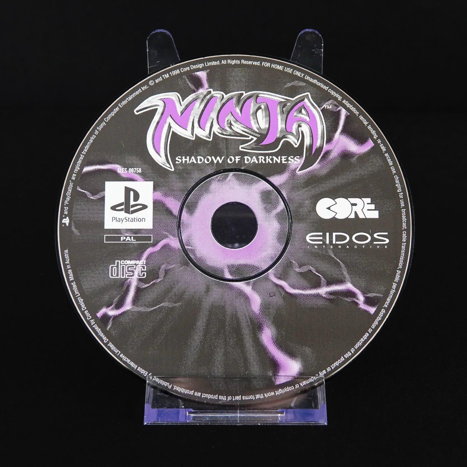 ninja-shadow-of-darkness-playstation-1-ps1-cib-mit-anleitung-pal-deutsch-6 - Utopia Collectibles
