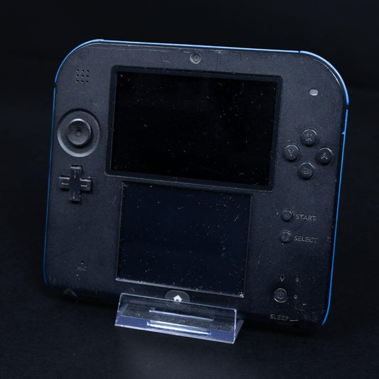 nintendo-2ds-handheld-konsole-schwarz-blau-funktion-geprueft-1 - Utopia Collectibles