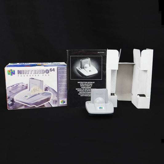 Nintendo 64 N64 Transfer Pak - CiB in OVP Originalkarton und Inlay - Gebraucht