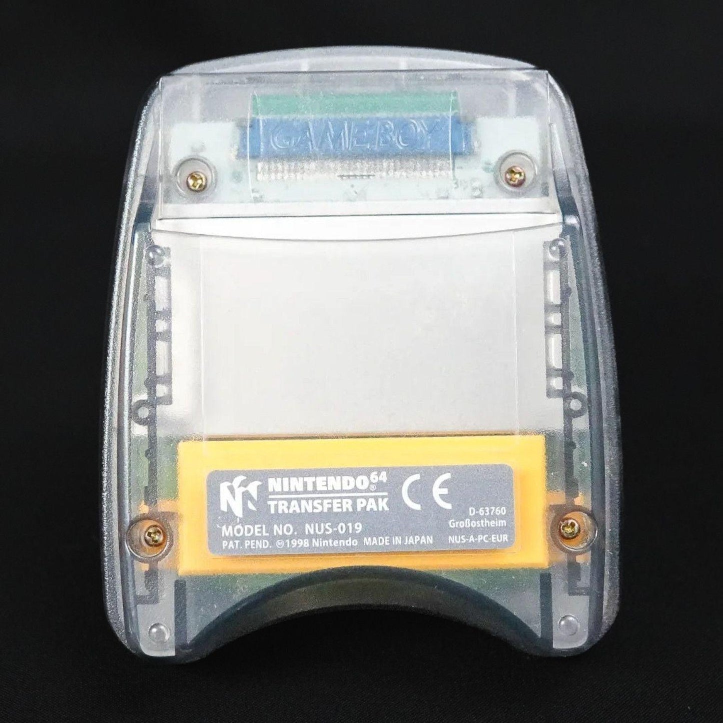 Nintendo 64 N64 Transfer Pak - CiB in OVP Originalkarton und Inlay - Gebraucht