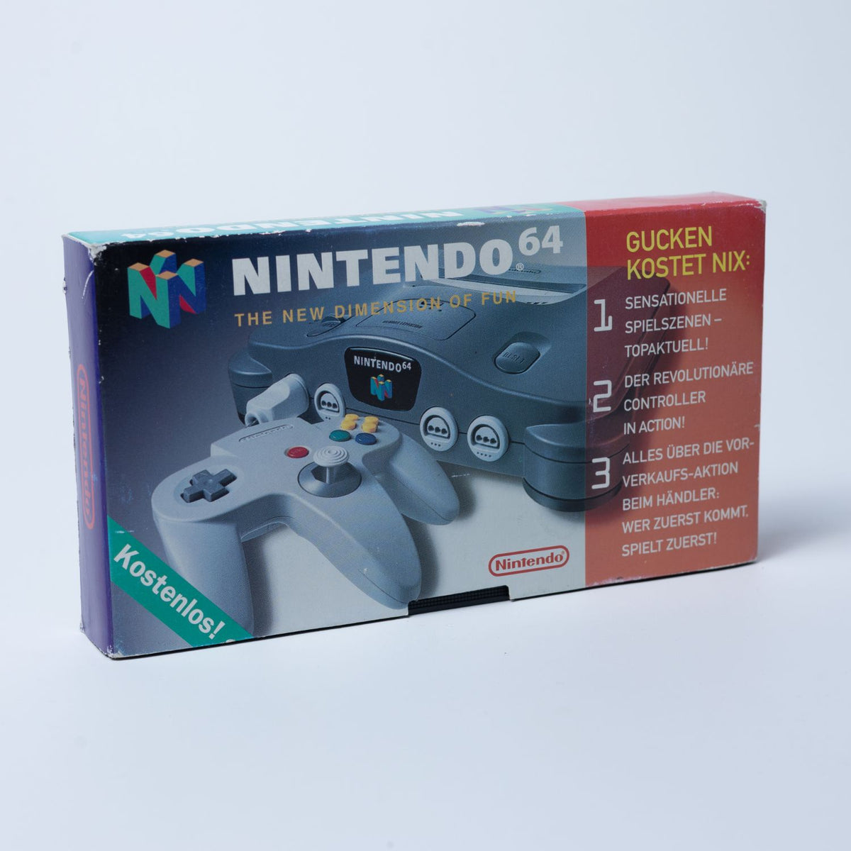 Nintendo 64 - The New Dimension of Fun - Demo VHS - Zustand Gut
