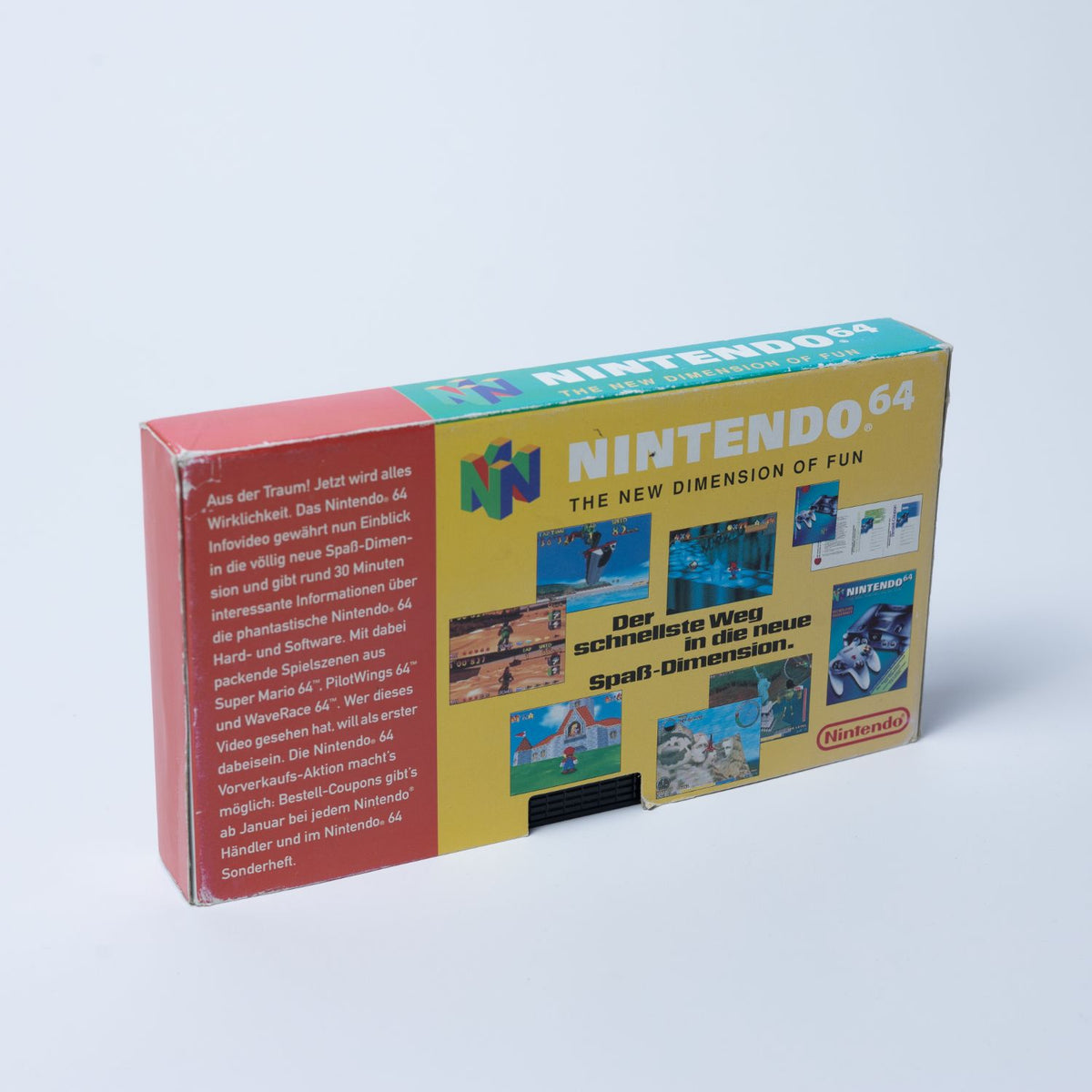 Nintendo 64 - The New Dimension of Fun - Demo VHS - Zustand Gut