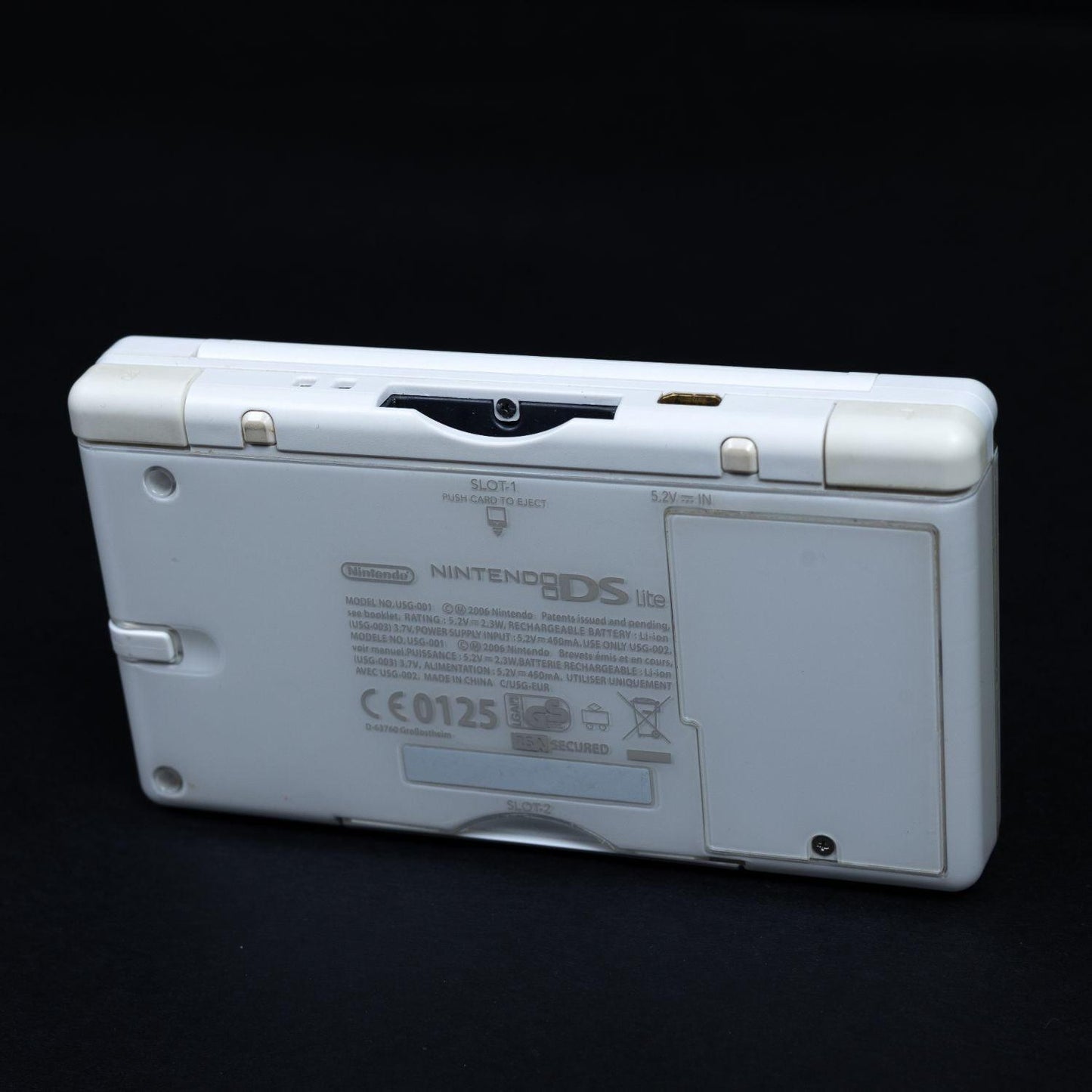 Nintendo DS Lite (2006) - Model No USG-001 - Weiß - Funktion geprüft