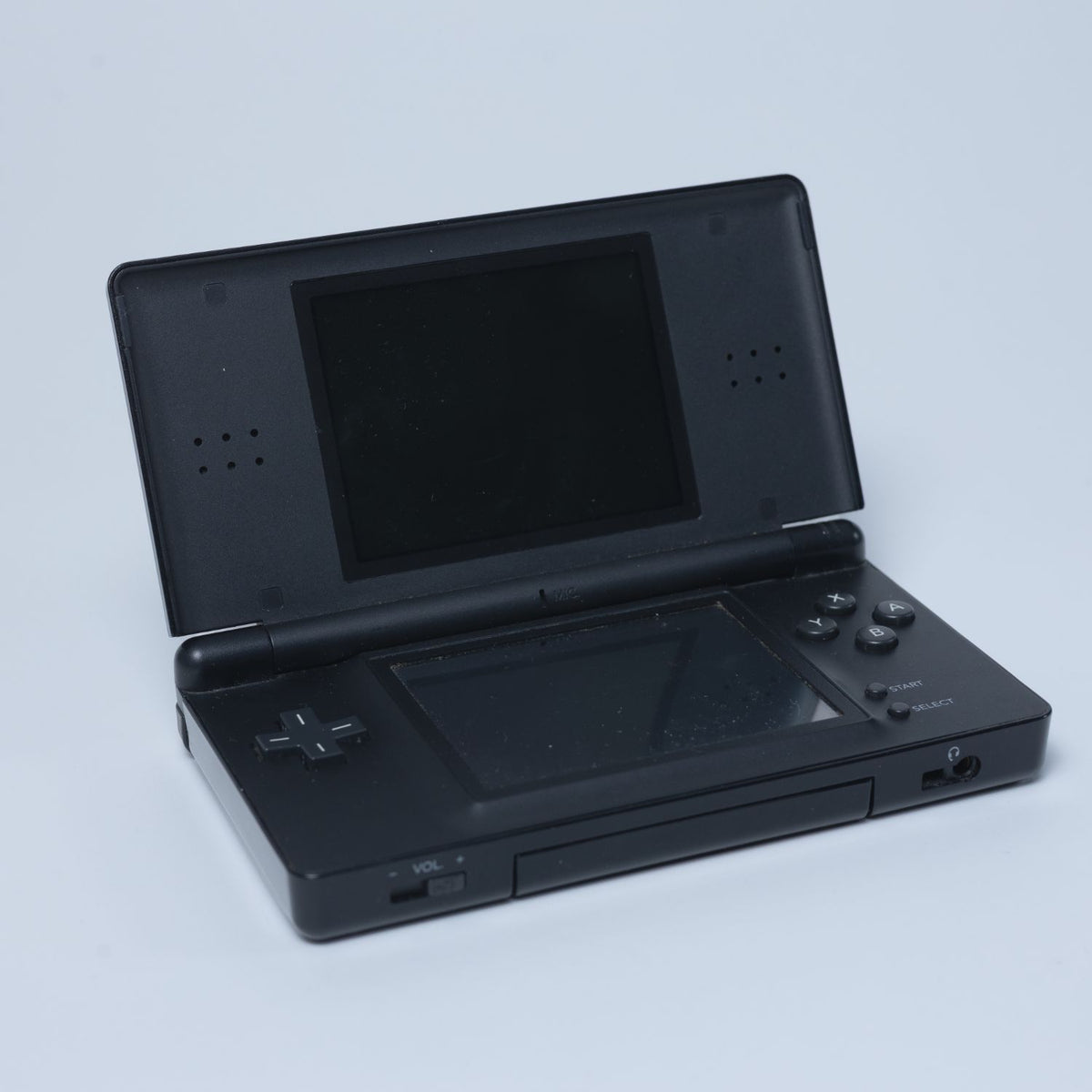 Nintendo DS lite Konsole - USG-001 - Schwarz - Mit Stylus - Zustand Sehr Gut