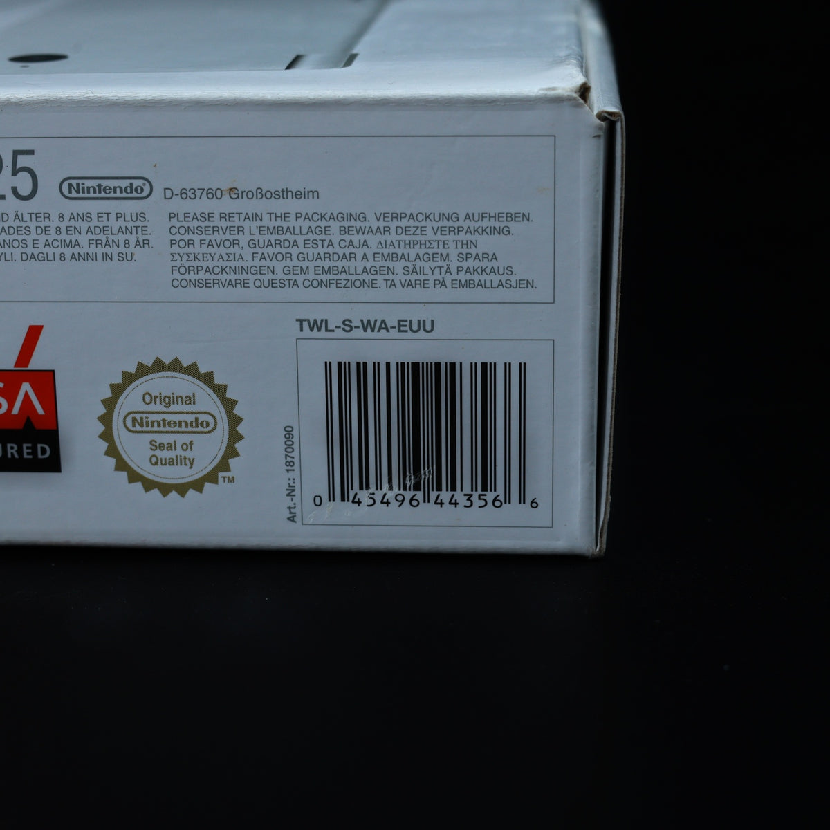 Nintendo DS Konsole - Weiß - PAL - TWL-S-WA-EUU - Inklusive OVP - Neuwertig