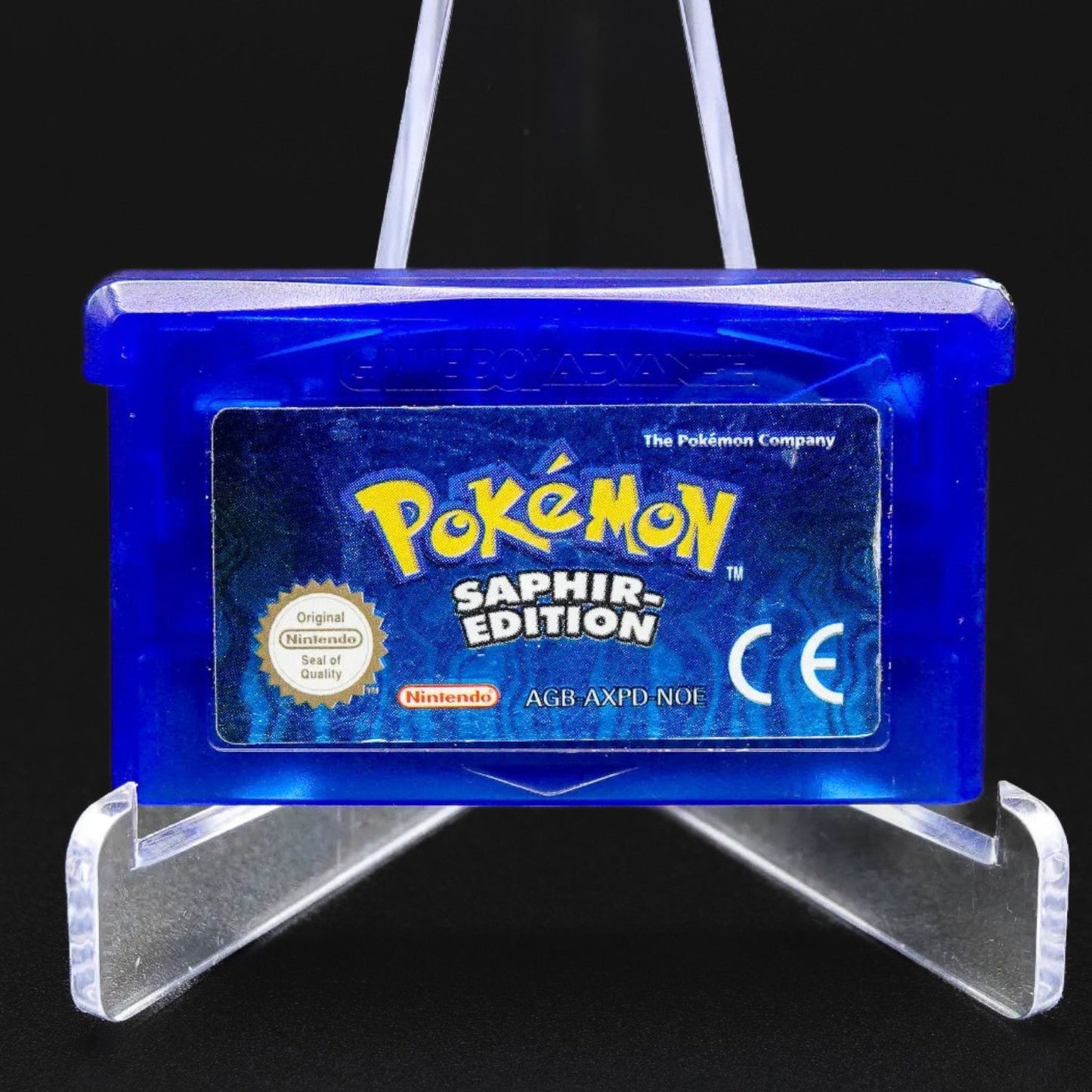 Nintendo Gameboy Advance SP Saphir Edition Set neues Gehäuse neue Displayscheibe