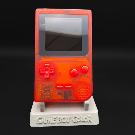 Nintendo Gameboy Pocket - Rot - Modded - Beleuchtestes IPS Display