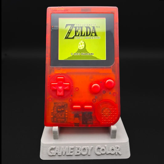 Nintendo Gameboy Pocket - Rot - Modded - Beleuchtestes IPS Display