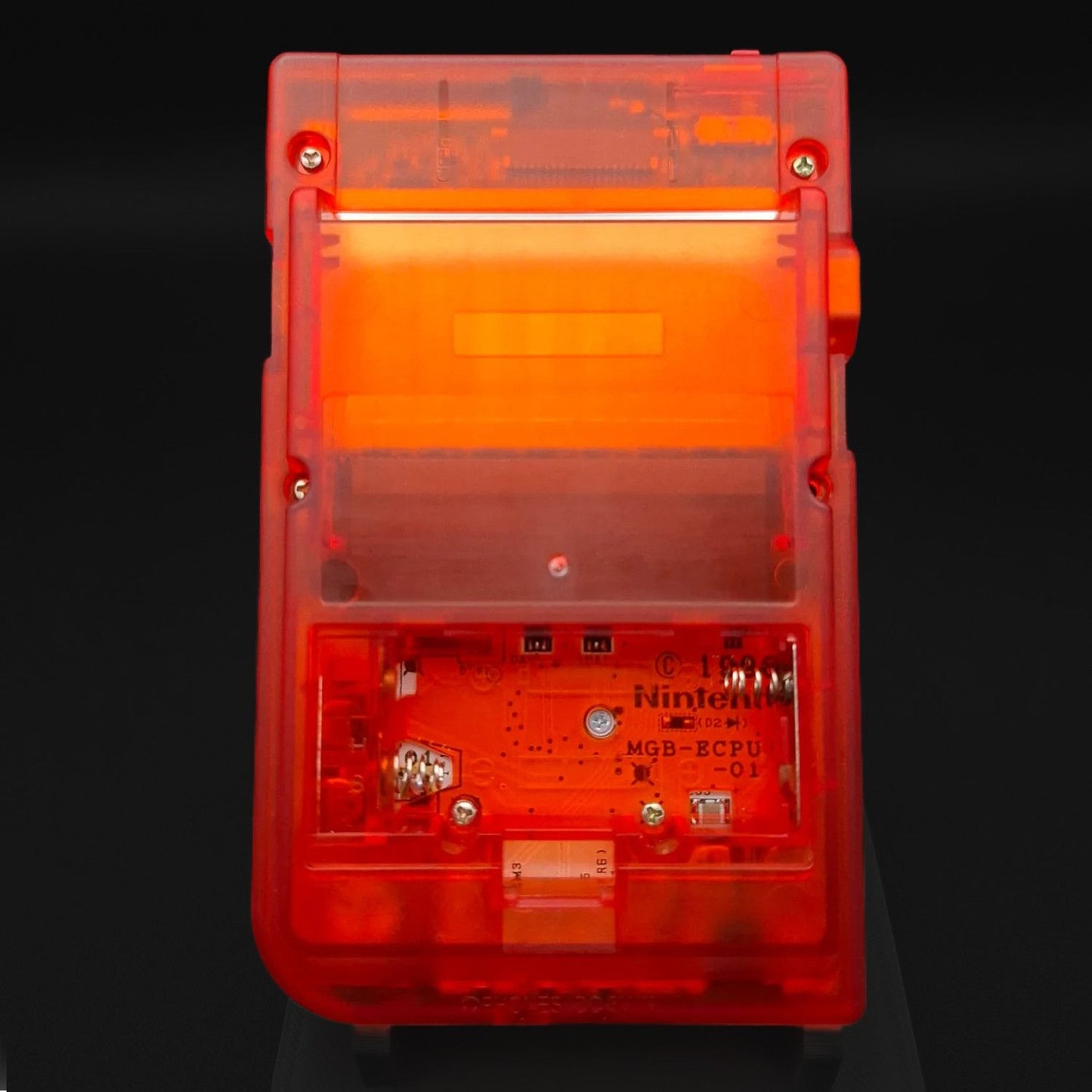 Nintendo Gameboy Pocket - Rot - Modded - Beleuchtestes IPS Display