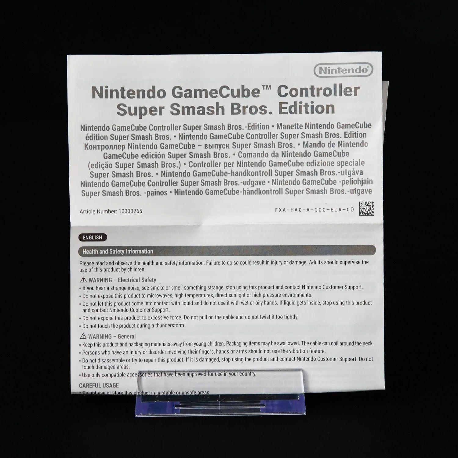 nintendo-gamecube-controller-super-smash-bros-ultimate-edition-neu-ovp-5 - Utopia Collectibles
