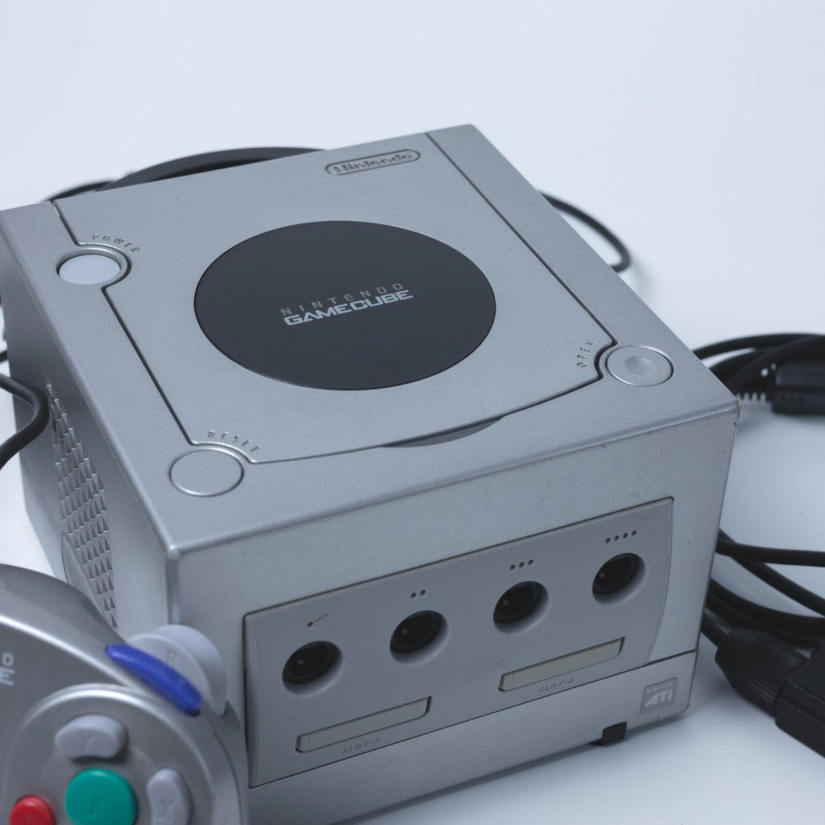 Nintendo Gamecube Konsole Silber - PAL - Mit Controller + Mario Kart Double Dash