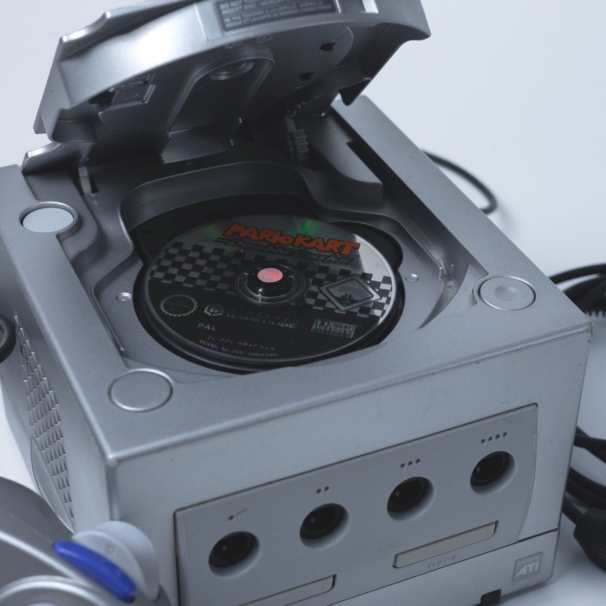 Nintendo Gamecube Konsole Silber - PAL - Mit Controller + Mario Kart Double Dash